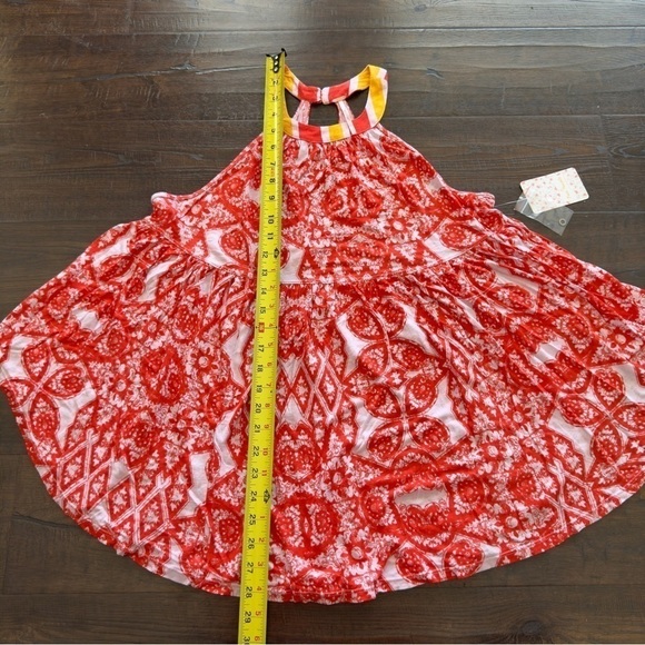 Free‎ People Mimi Tunic Lavender Combo Linen Blend Top Size XS Women - Picture 8 of 9